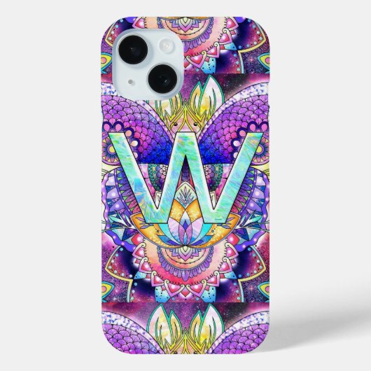 アルファベットW Case-Mate iPhoneケース (裏面)