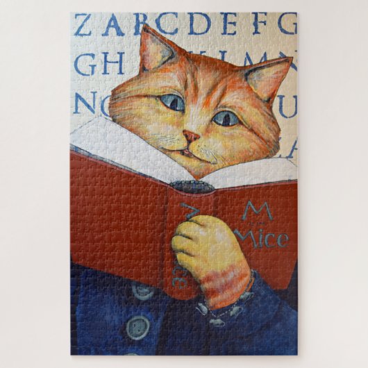 アルファベティキャットパズル ジグソーパズル (縦)