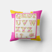 アルファベ子供へット、アルファベット、ABC クッション (裏面)