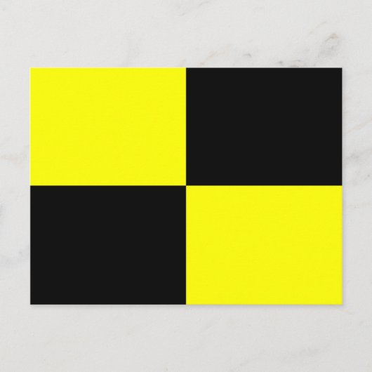 アルファベ航海のットフラグの信号文字L ポストカード (正面)