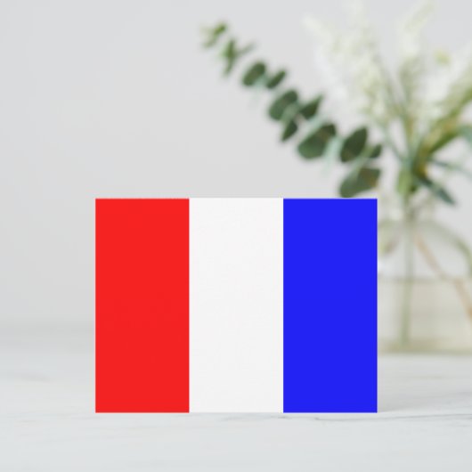 アルファベ航海のットフラグの信号文字T ポストカード (スタンド正面)