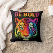 アルファホムントタイガー装飾用クッションはっきりしたジャングル クッション (ブランケット)