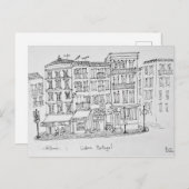 アルファマ歴史地区 |ポルトガル,リスボン ポストカード (正面/裏面)