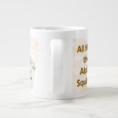 アルファリスのジャンボマグ万歳 ジャンボコーヒーマグカップ (裏面)