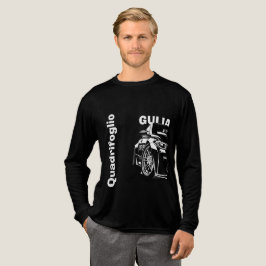 アルファロメオ ジュリア クアドリフォリオ ラインアート 長袖Tシャツ トライブレンドTシャツ