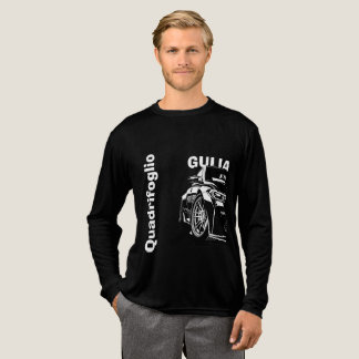 アルファロメオ ジュリア クアドリフォリオ ラインアート 長袖Tシャツ トライブレンドTシャツ