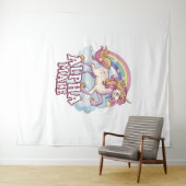 アルファー男性ユニコーン タペストリー (インサイチュ(横))