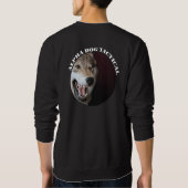 アルファ犬の戦術的なスエットシャツ スウェットシャツ (裏面)