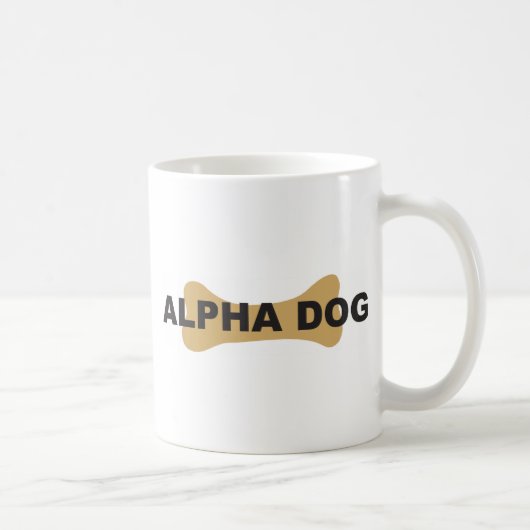 アルファ犬 コーヒーマグカップ (右)