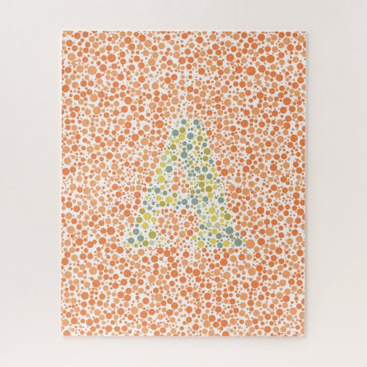 アルファ目テストジグソーパズル ジグソーパズル (縦)