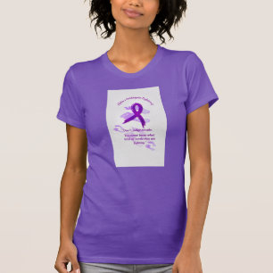 アルファ1つのAntitrypsinの紫色のティー Tシャツ