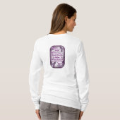 アルファ1の姉妹のbutterflys tシャツ (裏面フル)