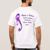 アルファ1シスター Tシャツ (裏面)