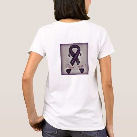 アルファ1枚のantitrypsinの不足のTシャツ Tシャツ (裏面)