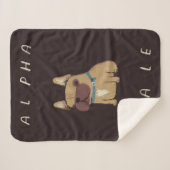 アルファ(α)フランス シェルパブランケット (正面(横))