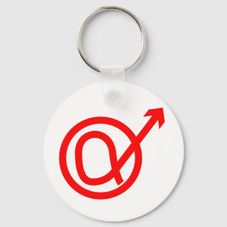 アルファ(α)男性徴候 キーホルダー