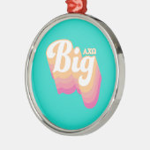 アルファ·カイ·オメガ|ビッグ メタルオーナメント (左)