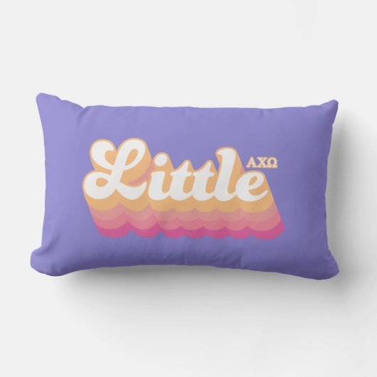 アルファ·カイ·オメガ|リトル ランバークッション (正面)