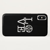 アルファ・カイ・オメガ | 愛 Case-Mate iPhoneケース (裏面(横))