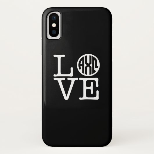 アルファ・カイ・オメガ | 愛 Case-Mate iPhoneケース (裏面)