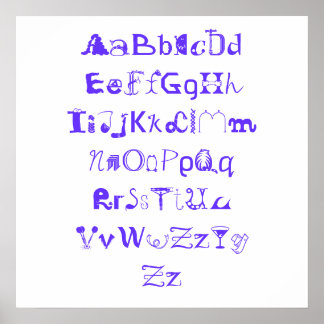 アルフアマベティコ ポスター