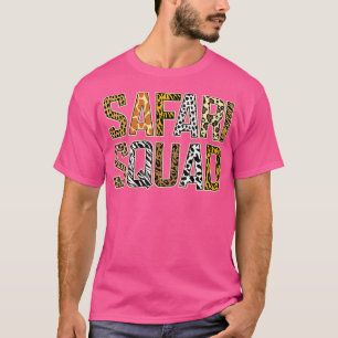 アルフィカサファリスクワッドスクワッドアフリカ野生動物サマーヴァ Tシャツ