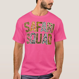 アルフィカサファリスクワッドスクワッドアフリカ野生動物サマーヴァ Tシャツ