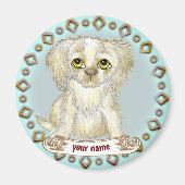 アルフィドッグ マグネット (正面)