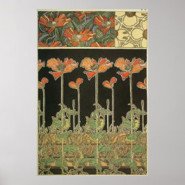 アルフォンスマリアミュシャ～デコレティフポスター ポスター