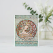 アルフォンスミュシャアイビー サンキューカード (スタンド正面)