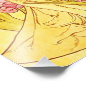 アルフォンスミュシャアイリスプリント フォトプリント (角)