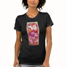 アルフォンスミュシャアメジストフローラヴィンテージアールヌーボー