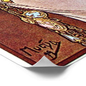 アルフォンスミュシャアートワーク ポスター (角)