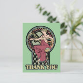 アルフォンスミュシャアート ポストカード (スタンド正面)