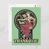 アルフォンスミュシャアート ポストカード (正面/裏面)