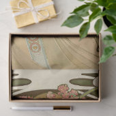 アルフォンスミュシャアールデコアールヌーボーデクページ 薄葉紙 (ギフト)