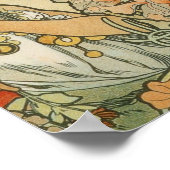 アルフォンスミュシャアールデコ ポスター (角)