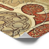 アルフォンスミュシャアールデコ ポスター (角)