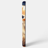 アルフォンスミュシャアールヌーボーオレンジキャット SAMSUNG GALAXYケース (裏面横)