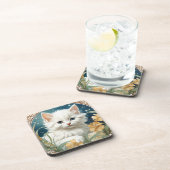 アルフォンスミュシャアールヌーボーキッテン コースター (右側)