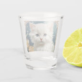 アルフォンスミュシャアールヌーボーキッテン ショットグラス (裏面)