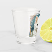 アルフォンスミュシャアールヌーボーキッテン ショットグラス (左)