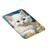 アルフォンスミュシャアールヌーボーキッテン マグネット (右側)