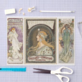 アルフォンスミュシャアールヌーボーフォーアーティスト 薄葉紙 (クラフト)