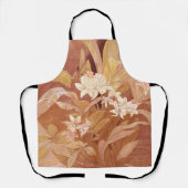 アルフォンスミュシャアールヌーボーフローラ詳細 エプロン (正面)