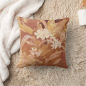 アルフォンスミュシャアールヌーボーフローラ詳細 クッション (ブランケット)