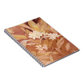 アルフォンスミュシャアールヌーボーフローラ詳細 ノートブック (右側)