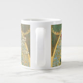 アルフォンスミュシャアールヌーボープリンセスヒヤシンス ジャンボコーヒーマグカップ (裏面)