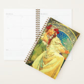 アルフォンスミュシャアールヌーボープリンセスヒヤシンス プランナー手帳