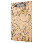 アルフォンスミュシャアールヌーボーペオニー クリップボード (左)